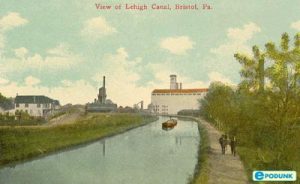Vintage PC - Bristol Delaware Canal